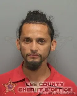 Mugshot of RAUDEL JR. VILLALOBOS booked in Lee County, Florida on April 6, 2026