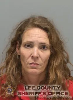 Mugshot of AMY LEE POOLE booked in Lee County, Florida on April 6, 2026