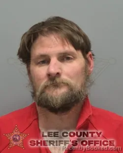 Booking photo from Lee County, Florida