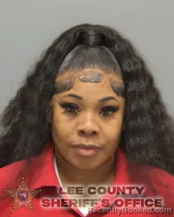 Mugshot of ASBEN JONESHIA COTTON booked in Lee County, Florida on April 8, 2026