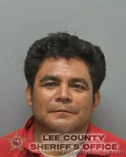 Mugshot of MARVIN GEOVANY MORALES ALVAREZ booked in Lee County, Florida on April 10, 2026