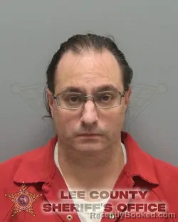 Mugshot of BRANDON JAMES GARCIA booked in Lee County, Florida on April 10, 2026