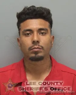 Mugshot of HERNAN MORENO booked in Lee County, Florida on April 10, 2026