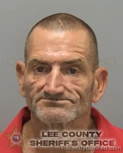 Mugshot of JOHN LEE MCINTYRE booked in Lee County, Florida on April 14, 2026