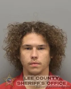 Mugshot of BENJAMIN JR. EIRE booked in Lee County, Florida on April 14, 2026