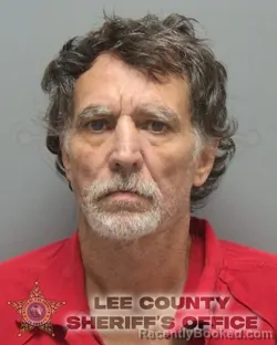 Mugshot of JAMES LEE VANWY booked in Lee County, Florida on April 14, 2026