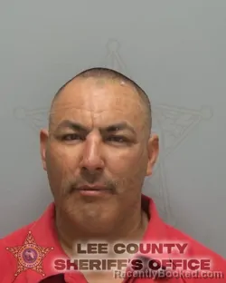 Booking photo from Lee County, Florida