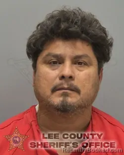Mugshot of NELSON ALBERTO DIAZ-MARTINEZ booked in Lee County, Florida on April 24, 2026