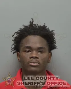 Mugshot of JDARIUS RAYRELL CLERMONT booked in Lee County, Florida on April 24, 2026