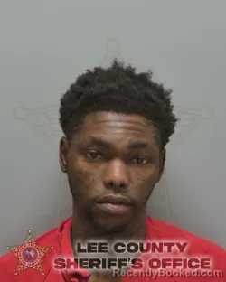 Mugshot of JONTRELL JONES booked in Lee County, Florida on April 24, 2026