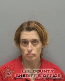 Mugshot of CYNTHIA ARDEN CULLARI booked in Lee County, Florida on April 24, 2026