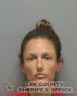 Mugshot of KRISTEN OLIVIA STAMPER booked in Lee County, Florida on April 24, 2026