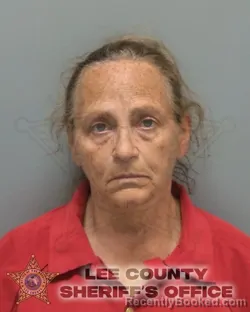 Mugshot of SHERRY DENISE JOHNS booked in Lee County, Florida on April 25, 2026
