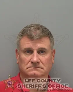 Mugshot of STEPHEN JOHN SANTACROCE booked in Lee County, Florida on April 25, 2026