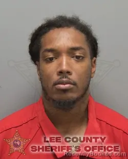 Mugshot of TERRAN MASIAH MCCLENDON booked in Lee County, Florida on April 25, 2026