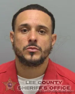 Mugshot of GIOVANNI ANGEL VAZQUEZ booked in Lee County, Florida on April 25, 2026