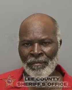 Mugshot of GESLET ALEUS booked in Lee County, Florida on April 26, 2026