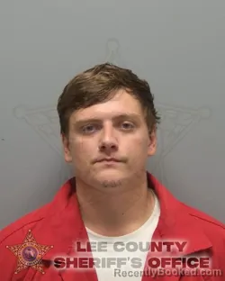 Mugshot of TYLER DANE BRADY booked in Lee County, Florida on April 26, 2026