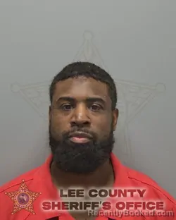 Mugshot of TERRENCE DERROD GARRETT booked in Lee County, Florida on April 26, 2026