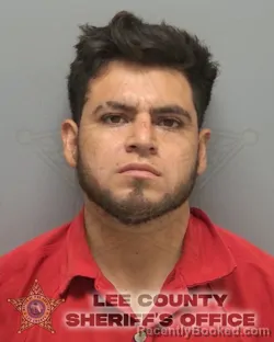 Mugshot of SILVERIO ITZA GOMEZ booked in Lee County, Florida on April 26, 2026