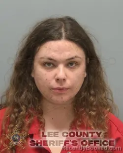 Mugshot of MADISON MICHELLE HARRIS booked in Lee County, Florida on April 26, 2026