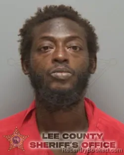 Mugshot of XZAVIER JERROD JEFFERSON booked in Lee County, Florida on April 26, 2026