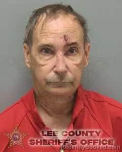 Mugshot of GARY STEVEN DUPUIS booked in Lee County, Florida on April 27, 2026