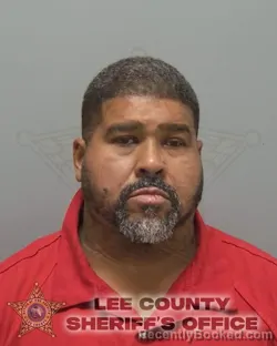 Mugshot of MARIO DOMINGUEZ booked in Lee County, Florida on April 27, 2026