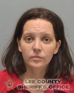 Mugshot of ALYSSA FAYE RAWLINGS booked in Lee County, Florida on April 27, 2026