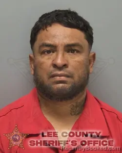 Mugshot of GREGORIO TORRES RUBALCABA booked in Lee County, Florida on April 27, 2026