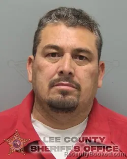 Mugshot of MANUEL ANTONIO VELASQUEZ-PADILLA booked in Lee County, Florida on April 27, 2026