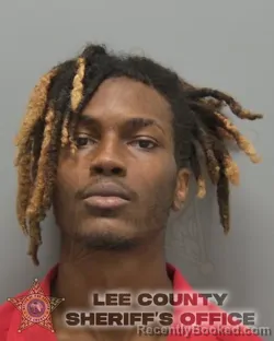 Mugshot of DAMARUS DUPREE PERRY booked in Lee County, Florida on April 28, 2026