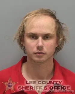 Mugshot of BRANDON JOHN BEIHOFF booked in Lee County, Florida on April 28, 2026