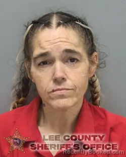 Mugshot of DANIELLE VANESSA PAPPARGERIS booked in Lee County, Florida on April 28, 2026