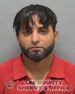 Mugshot of ARIEL ANTONIO RUIZ TAMAYO booked in Lee County, Florida on April 28, 2026