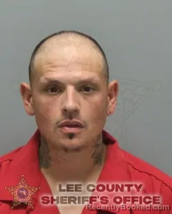 Mugshot of ERICK MICHAEL BEVERLEY booked in Lee County, Florida on April 29, 2026