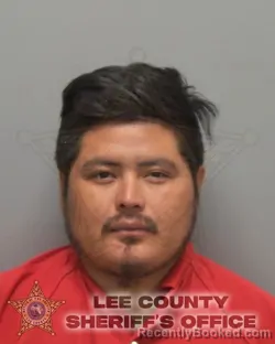 Mugshot of LEICER DANILO CASTRO booked in Lee County, Florida on April 29, 2026