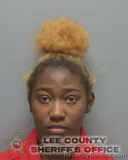 Mugshot of FRED'NICA LOUNET-LOUVENA SCOTT booked in Lee County, Florida on April 29, 2026