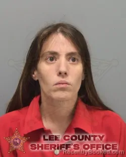 Mugshot of TATIANA RIANT booked in Lee County, Florida on April 29, 2026