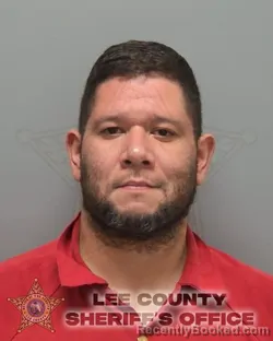 Mugshot of EDUARDO ANTONIO GOMEZ UZCANGA booked in Lee County, Florida on April 29, 2026