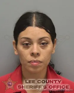 Mugshot of JANDELY IZAMAR RODAS ZELAYA booked in Lee County, Florida on April 29, 2026