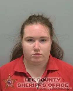 Mugshot of ALYSSA RENEE HIPPLE booked in Lee County, Florida on April 30, 2026