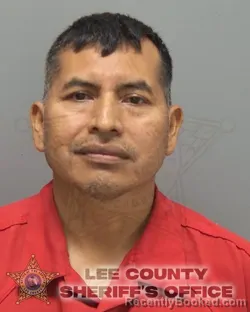 Mugshot of PASCUAL DOMINGO JUAN booked in Lee County, Florida on April 30, 2026