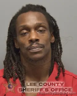 Mugshot of JHERMEL DEANTE KNIGHT booked in Lee County, Florida on April 30, 2026