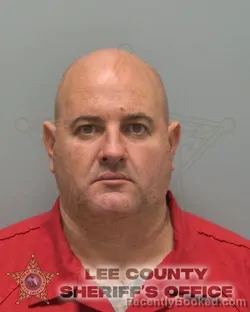 Mugshot of MAYKEL CALAFET CALDERON booked in Lee County, Florida on April 30, 2026