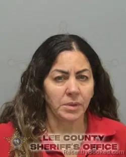 Mugshot of YOHANKA IVIS LOPEZ BORREGO booked in Lee County, Florida on April 30, 2026