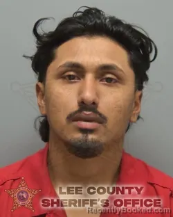 Mugshot of ELMER EDUARDO DAVILA DIEGO booked in Lee County, Florida on May 1, 2026