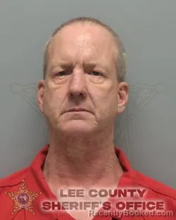 Mugshot of DANIEL LAWRENCE ECKEL booked in Lee County, Florida on May 2, 2026