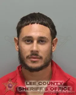 Mugshot of JONHANDER CASTILLO RODRIGUEZ booked in Lee County, Florida on May 2, 2026