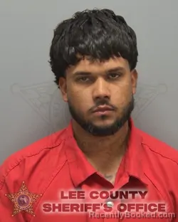 Mugshot of JONATHAN J MADRIGAL booked in Lee County, Florida on May 2, 2026